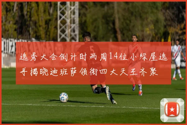 选秀大会倒计时两周14位小绿屋选手揭晓迪班萨领衔四大天王齐聚