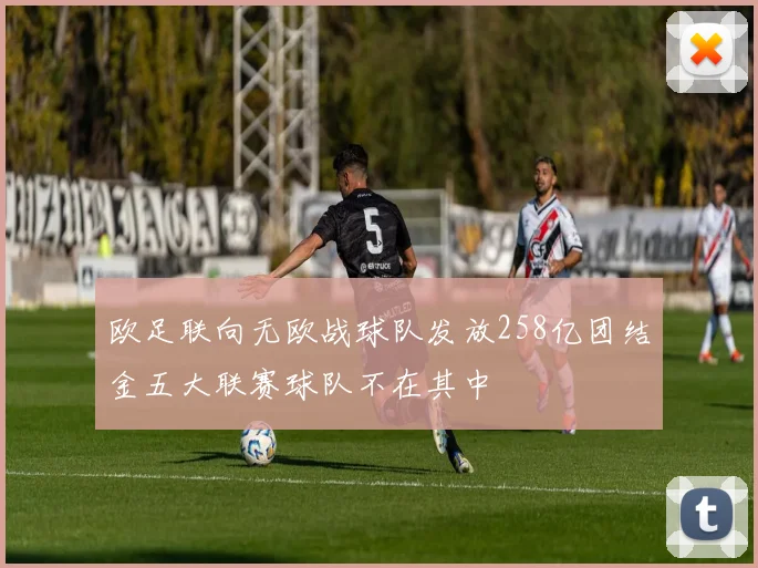 欧足联向无欧战球队发放258亿团结金五大联赛球队不在其中